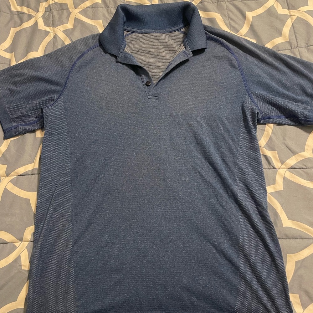 Men’s Lululemon blue polo